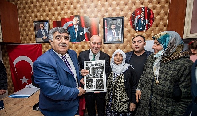 Başkan Soyer'den Cengizhan Erzurumlular Derneği'ne ziyaret