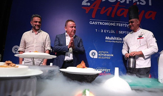 2. Foodfest Antalya Gastronomi Festivali 1-3 Eylül'de