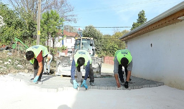 Yiğitköy'de Hem Alt Yapı Hem Yol Kaplamaları Tamam