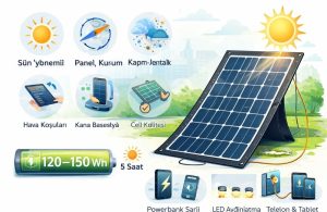 Esnek Güneş Paneli Ne Kadar Elektrik Üretebilir?